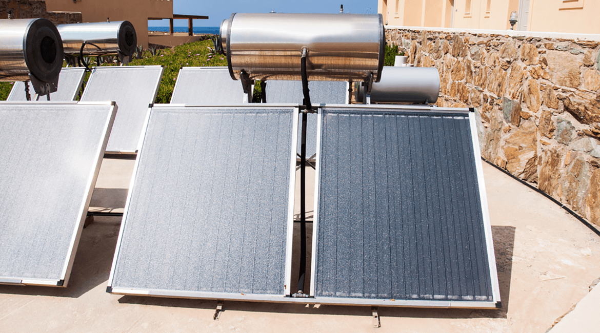 Solar Powered Water Heater